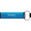 Флеш-накопитель USB3.2 128GB Kingston IronKey Keypad 200 Type-C Blue (IKKP200C/128GB) - миниатюра 2