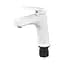 Смеситель для умывальника Plamix Lucas-001 SET white с подводом PM0706 Белый - миниатюра 6