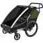 Дитяча коляска Thule Chariot Cab Double (Cypress Green) (TH 10204021) - мініатюра 1