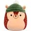 Мягкая игрушка Squishmallows Ёж Ганс 19 см коричневая (SQHV00031) - миниатюра 1