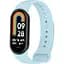 Силіконовий ремінець BeCover для Xiaomi Mi Smart Band 8 Light Blue (709400) - мініатюра 1