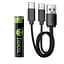 Батарейки Hoco JA4 AAA rechargeable lithium battery(2PCS) - мініатюра 1