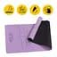 Килимок (мат) спортивний 4FIZJO PU 183 x 68 x 0.4 см для йоги та фітнесу 4FJ0589 Violet (P-5907739319548) - мініатюра 4