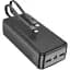 Портативна батарея Power Bank Hoco J118B Speed Energy with cable 30000mAh Black - мініатюра 3