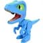 Фігурка Dinos Unleashed Realistic Велоцираптор з механічною функцією, 11 см (31127S) - мініатюра 1
