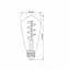 LED лампа VIDEX Filament ST64FGD 4W E27 2100K дімерна графіт - мініатюра 3