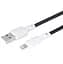 Кабель Gelius Full Silicon Cable USB to Lightning GP-UCN001L 18W 1.2m Black-White - мініатюра 4
