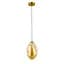 Світильник підвісний LED Levistella 800P3308L-1led (200x125) AM, 3W, коричневий, метал + скло, сучасний стиль для вітальні - мініатюра 1