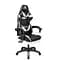 Кресло геймерское Kruger & Matz GX-150 с подставкой для ног Black/White - миниатюра 7