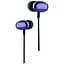 Навушники Biva HF-01 Wirred earphones Purple - мініатюра 1