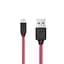 USB Cable Hoco X11 5A Fast Charging Type-C Black/Red 1.2m - мініатюра 1
