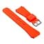 Силіконовий ремінець Watchbands для Samsung Gear S3 Samsung Galaxy Watch 46mm Silver - помаранчевий (WB001ORANGE) - мініатюра 4