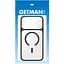 Чохол TPU+PC Getman Moon Clear with MagSafe для Apple iPhone 14 (6.1) Black - мініатюра 2