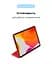 Чехол-книжка для планшета Apple iPad Pro 12.9 (2020)/Pro 12.9 (2021)/Pro 12.9 (2022) A2764/A2437/A2766, Original Smart Case, red, 12.9 , подставка на планшет, искусственная кожа, микрофибра, магнитная крышка с автоотключением экрана - мініатюра 5