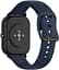 Ремінець силіконовий BeWatch для Xiaomi Amazfit BIP/GTS/GTR L 20 мм Темно-синій (1012389B) - мініатюра 2