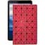 Чехол StatusCASE из экокожи для планшета Sigma Tab A801 4G Красный ромб - миниатюра 1