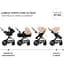 Коляска універсальна 3 в 1 Kinderkraft Moov 2 Air Sand Beige (KSMOOV02BEG0000) - мініатюра 11