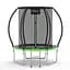 Батут із внутрішньою сіткою 4FIZJO Premium 6FT 183 см 4FJ0602 Black/Green (P-5907739319234) - мініатюра 5