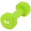 Гантель вінілова Power Play 4125 Achilles 3 кг, Green - мініатюра 1