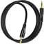 Кабель Hoco UPA25 Transparent Discovery Edition AUX audio cable 1 м черный - миниатюра 6