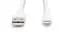 Кабель Digitus USB-A > Lightning заряджання/синхронізації, USB 2.0, 12W, силіконовий, 1м, білий teh0013659 - мініатюра 5