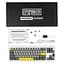 Клавіатура Epomaker Shadow-X 70 Mulan Switch Hot-Swap LCD Screen RGB Wireless/Bluetooth/USB UA White (SHX-W-M) - мініатюра 12