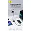 Кабель Baseus Free2Pull Mini Charging Cable Type-C to Type-C 60W 1m P10364500211-01 White - миниатюра 4