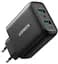 Зарядний адаптер блок живлення Ugreen CD161 2*USB 36 W Fast Charger (10216) чорний - мініатюра 1