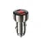 Адаптер автомобільний Hoco Leader dual-port Car charger with digital display Z50 |1USB/1Type-C, 48W/3A, PD/QC| - мініатюра 1