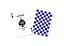 Карты для фокусов United States Playing Card Company Anyone Forever Checkerboards R2 (blue) (PC_AFCR2) - миниатюра 2