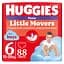 Набір трусиків-підгузків для хлопчиків Huggies Little Movers Pants 6 (15-25 кг), 88 шт. (2 уп. по 44 шт.) - мініатюра 1