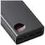 Зовнішній акумулятор Baseus PowerBank Adaman Metal Digital Display 20000mAh 65W Black (PPIMDA-D01) 60863-ska - мініатюра 3
