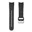Ремінець для Samsung Galaxy Watch 5 Pro 45mm - чорний ширина кріплення 20мм силікон Watchbands Diamond (W28-2WB69551119) - мініатюра 3