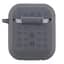 Футляр із карабіном Fashion Silicone Case Airpods 1/Airpods 2 Grey (35263_3345610) - мініатюра 4