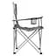 Кресло раскладное Bo-Camp Foldable Compact Grey (1267192), Серый - миниатюра 3