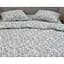Підковдра Ecotton Євро фланель White/ Black 210х220 см білий з принтом (25544) - мініатюра 3