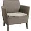 Комплект садових меблів Allibert Keter Salemo balcony set капучіно - пісок - мініатюра 2