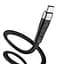 Кабель Hoco X52 Pisces Cable USB to Type-C 2,4A 1m Black - мініатюра 1