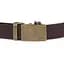 Кожаный ремень Vintage мужской 115х3,4 см acs0014821 - миниатюра 4