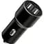 Автомобильное зарядное устройство XO TZ09/CC30 2.4A/2 USB Black - миниатюра 1