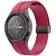 Браслет для Samsung Galaxy Watch 6 Classic 43mm 6 Classic 47mm - темно-красный ширина крепления 20мм силикон Watchbands Cls-black (W33-943242342) - миниатюра 1