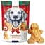 Печиво для собак Wanpy Gingerbread Biscuits з куркою 0.1 кг - хрумкі ласощі з в'яленим м'ясом та корицею - мініатюра 1