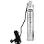 Насос глибинний вихровий PUMPMAN 4QGD1.2-50-0.37 кВт Нmax 80 м Qmax 1,5 куб.м 370 Вт (CV029777) - мініатюра 1