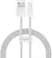 Кабель Baseus Dynamic Series Fast Charging Cable USB to Lightning 2.4A 2m CALD000502 White - миниатюра 1