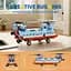 Конструктор вертоліт Mould King Tandem Rotor Helicopter з тандемним ротором авіація 270 деталей - мініатюра 3