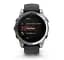 Смарт-часы Garmin Fenix E 47 мм AMOLED Stainless Steel with Black Silicone Band (010-03025-02) - миниатюра 6