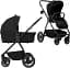 Універсальна коляска 2 в 1 Lionelo Meril Black Onyx (LO-MERIL 2IN1 BLACK ONYX) - мініатюра 1