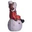 Новогодняя декоративная фигурка Yiwu CR-5-19 с подсветкой 9.5×8×16 см - миниатюра 3