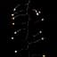 Twinkly Smart LED Гірлянда Twinkly Cluster AWW, 400, Gen II, IP44, довжина 6м, кабель чорний - мініатюра 6