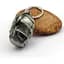 Брелок Infinity 3D Avengers: Infinity War Thanos Танос 3D голова silver.449 - мініатюра 3